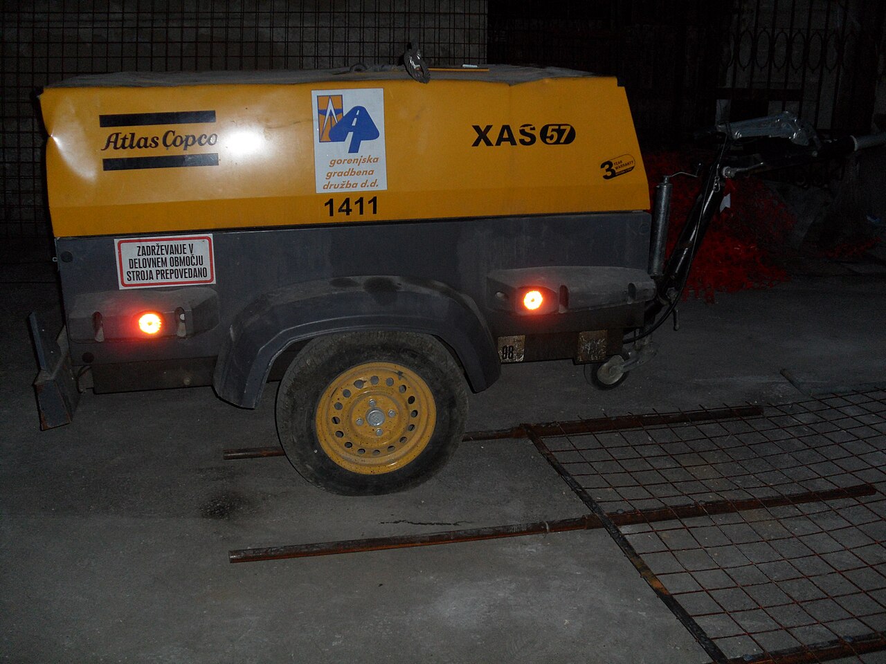 Компресор дизельний COMPRAG A-3708